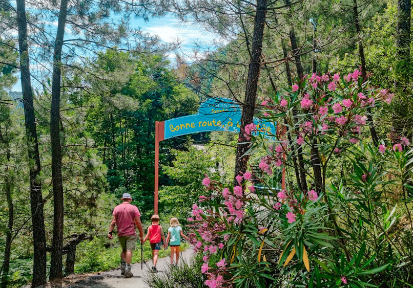 Accueil camping paradis bois simonet