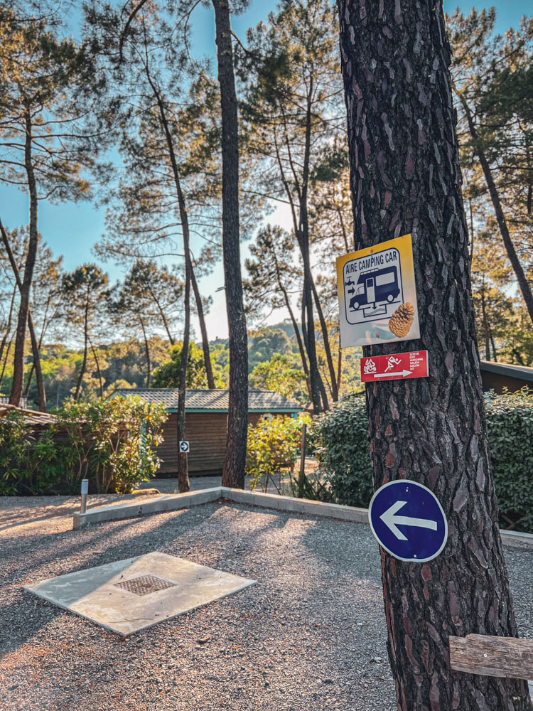 emplacements caravane